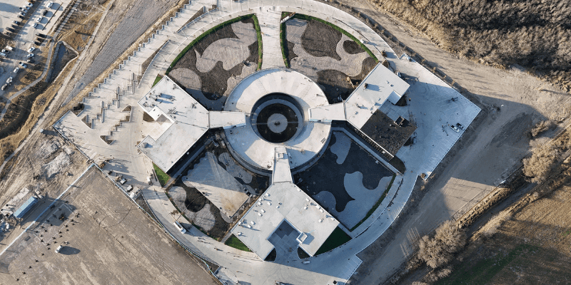 Vista aérea del CIITA Puebla